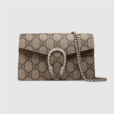 Gucci กระเป๋า Dionysus GG super mini bag